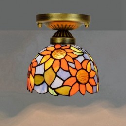 Takplafond i Tiffany-Stil...