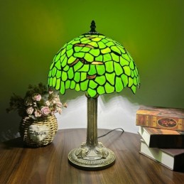 Bordlampe i Tiffany-Stil...