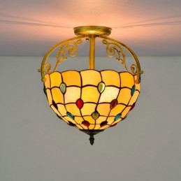 Takplafond i Tiffany-Stil...