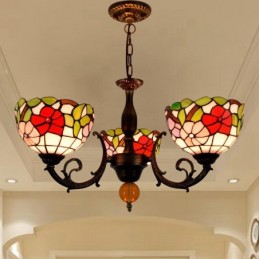 Lysekrone i Tiffany-Stil...