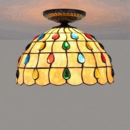 Takplafond i Tiffany-Stil...