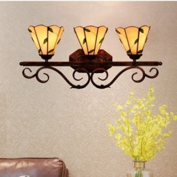 Vegglampe i Tiffany-Stil...