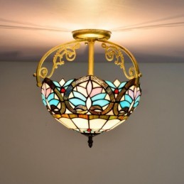 Takplafond i Tiffany-Stil...