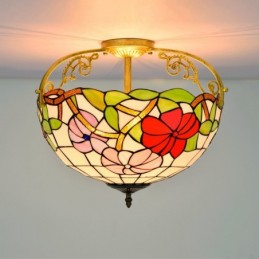 Takplafond i Tiffany-Stil...