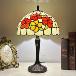 Bordlampe i Tiffany-Stil...