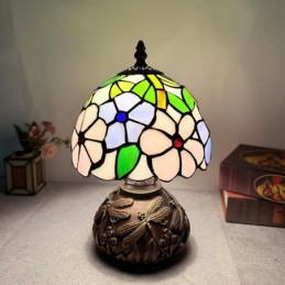 Bordlampe i Tiffany-Stil...