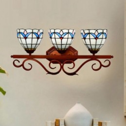 Vegglampe i Tiffany-Stil...
