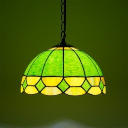 Pendellampe i Tiffany-Stil...