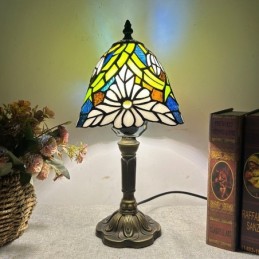 Bordlampe i Tiffany-Stil...