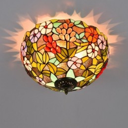 Takplafond i Tiffany-Stil...