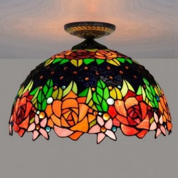 Takplafond i Tiffany-Stil...