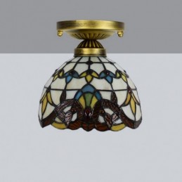 Takplafond i Tiffany-Stil...