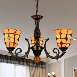 Lysekrone i Tiffany-Stil...