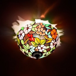 Takplafond i Tiffany-Stil...
