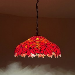 Pendellampe i Tiffany-Stil...