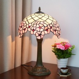 Bordlampe i Tiffany-Stil...