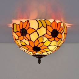 Takplafond i Tiffany-Stil...