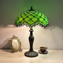 Bordlampe i Tiffany-Stil...