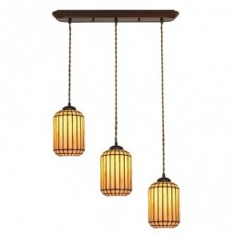 Pendellampe i Tiffany-Stil...