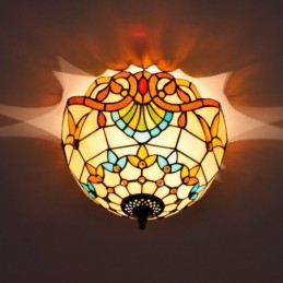 Takplafond i Tiffany-Stil...