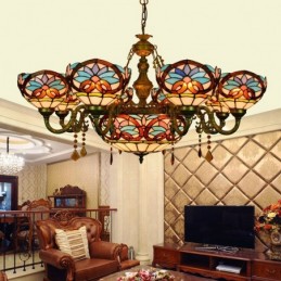 Lysekrone i Tiffany-Stil...