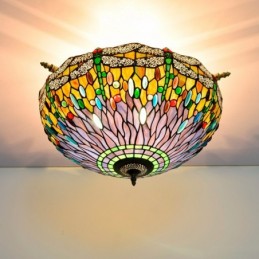 Takplafond i Tiffany-Stil...