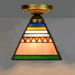 Takplafond i Tiffany-Stil...