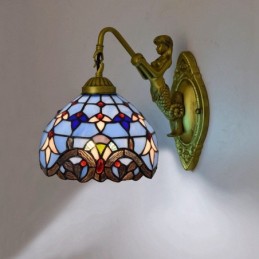 Vegglampe i Tiffany-Stil...