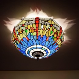 Takplafond i Tiffany-Stil...