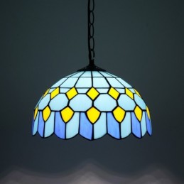 Pendellampe i Tiffany-Stil...