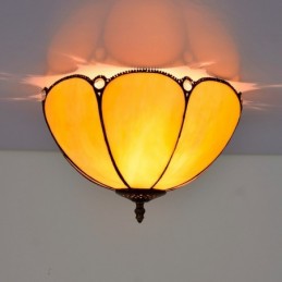 Takplafond i Tiffany-Stil...