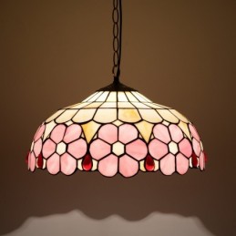 Pendellampe i Tiffany-Stil...