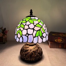 Bordlampe i Tiffany-Stil...
