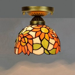 Takplafond i Tiffany-Stil...