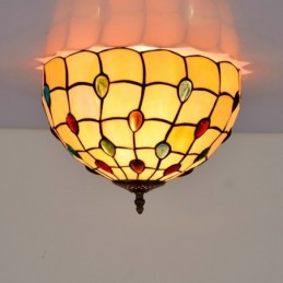 Takplafond i Tiffany-Stil...