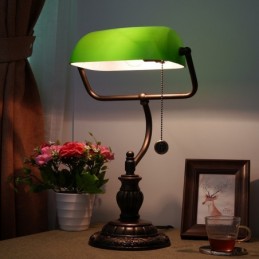 Bordlampe i Tiffany-Stil...