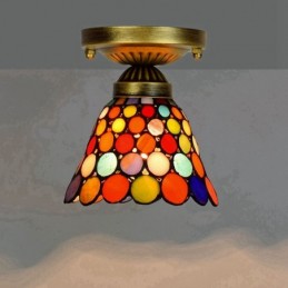 Takplafond i Tiffany-Stil...