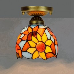 Takplafond i Tiffany-Stil...