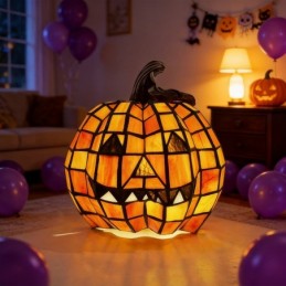 Lampe i Tiffany-Stil med...