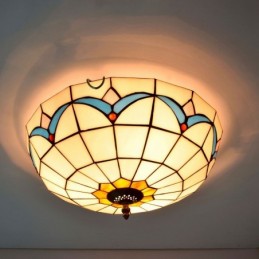 Takplafond i Tiffany-Stil...
