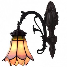 Vegglampe i Tiffany-Stil...