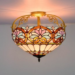 Takplafond i Tiffany-Stil...