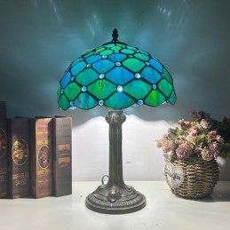 Lampe i Tiffany-Stil med...