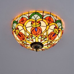 Takplafond i Tiffany-Stil...