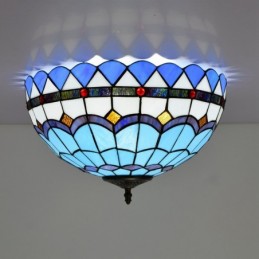 Takplafond i Tiffany-Stil...