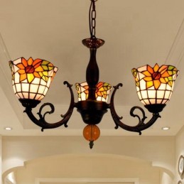 Lysekrone i Tiffany-Stil...