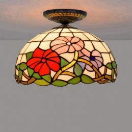 Takplafond i Tiffany-Stil...