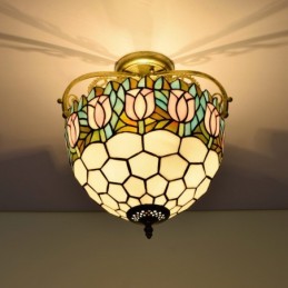 Takplafond i Tiffany-Stil...