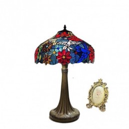 Bordlampe i Tiffany-Stil...