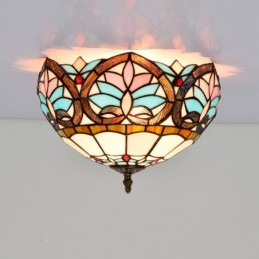 Takplafond i Tiffany-Stil...